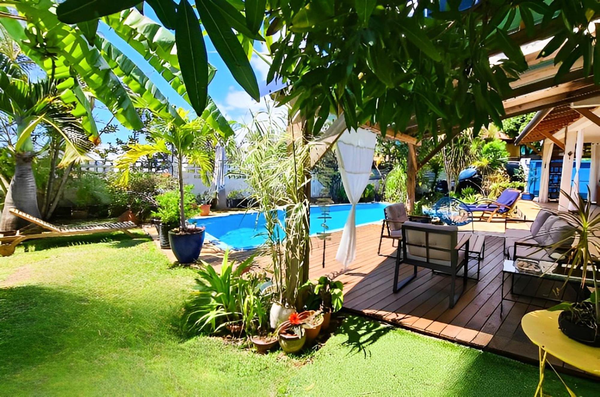 Ti Case Fleurie * Piscine * Jardin Tropical Saint-Leu Exteriör bild